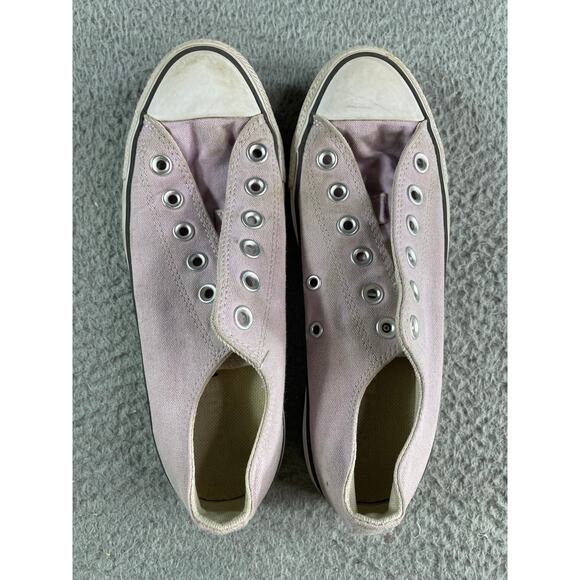 Converse Womens Shoes Womens Size 7 Purple Lavender Low Top Sneakers No Laces - Picture 2 of 7